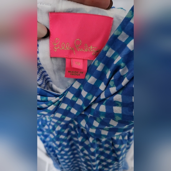 BNWOT Lilly Pulitzer Shylee Maxi Dress, Size 10 - Picture 6 of 6